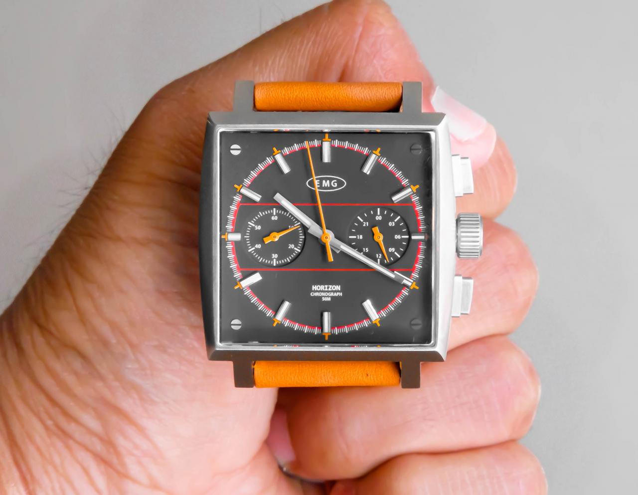 Horizon chronograph emg dial watches review